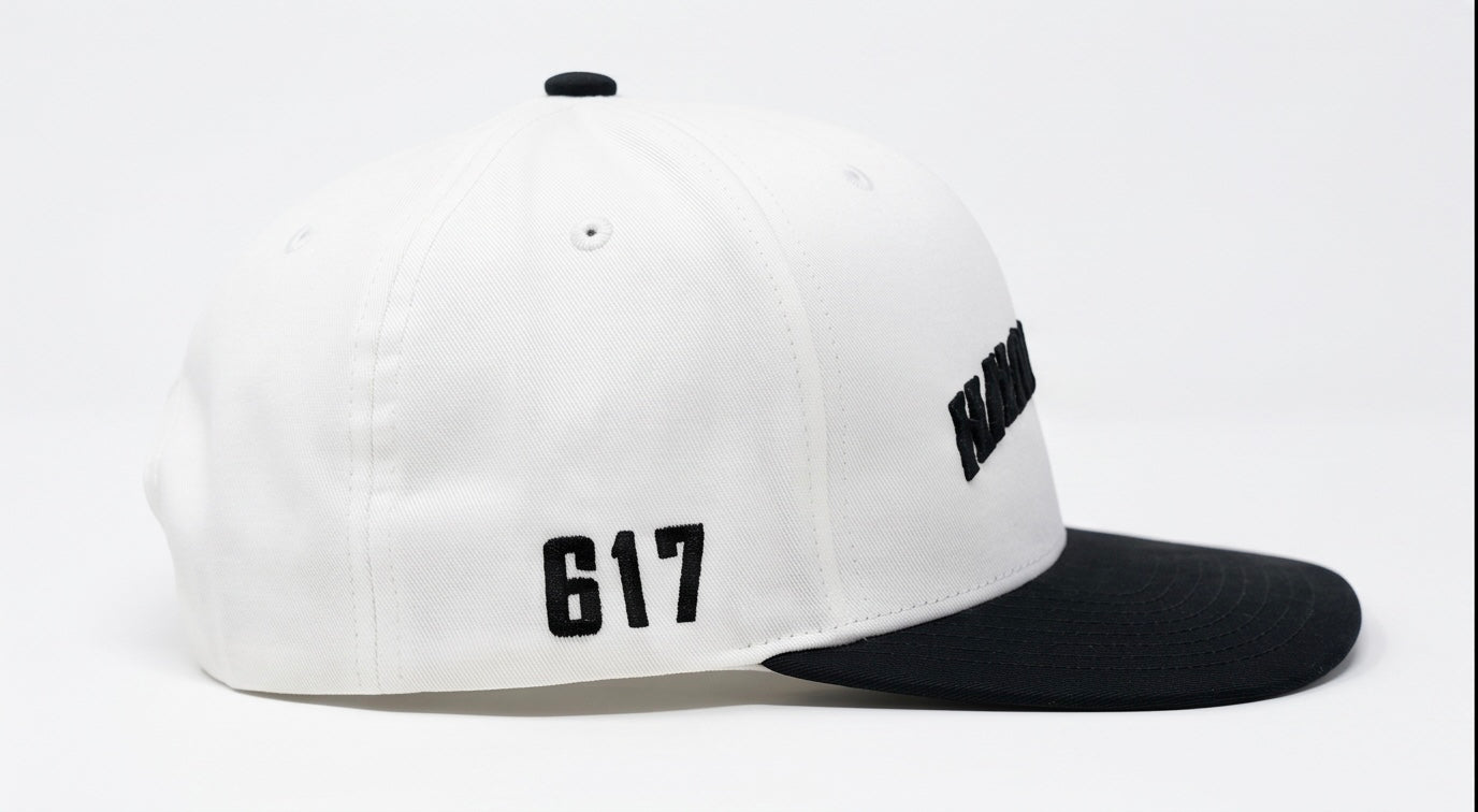 Beantown Ambition White Upside Down Hat