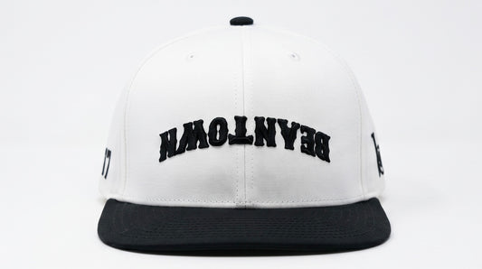 Beantown Ambition White Upside Down Hat