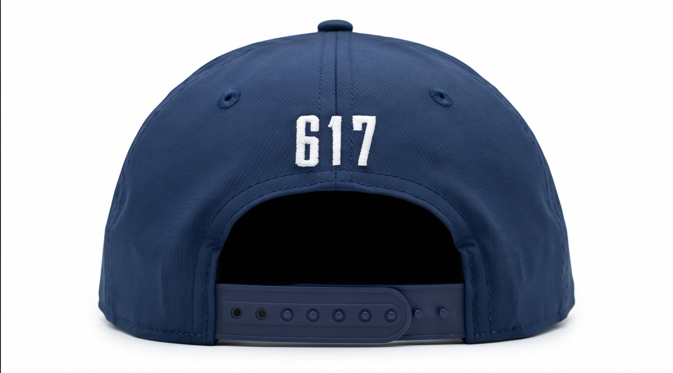 Beantown Ambition Navy USA Flag 250